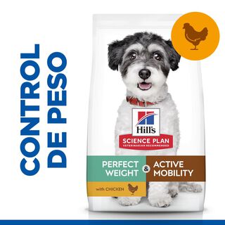Hill's Science Plan Perfect Weight & Active Mobility Small & Mini Pollo pienso para perros